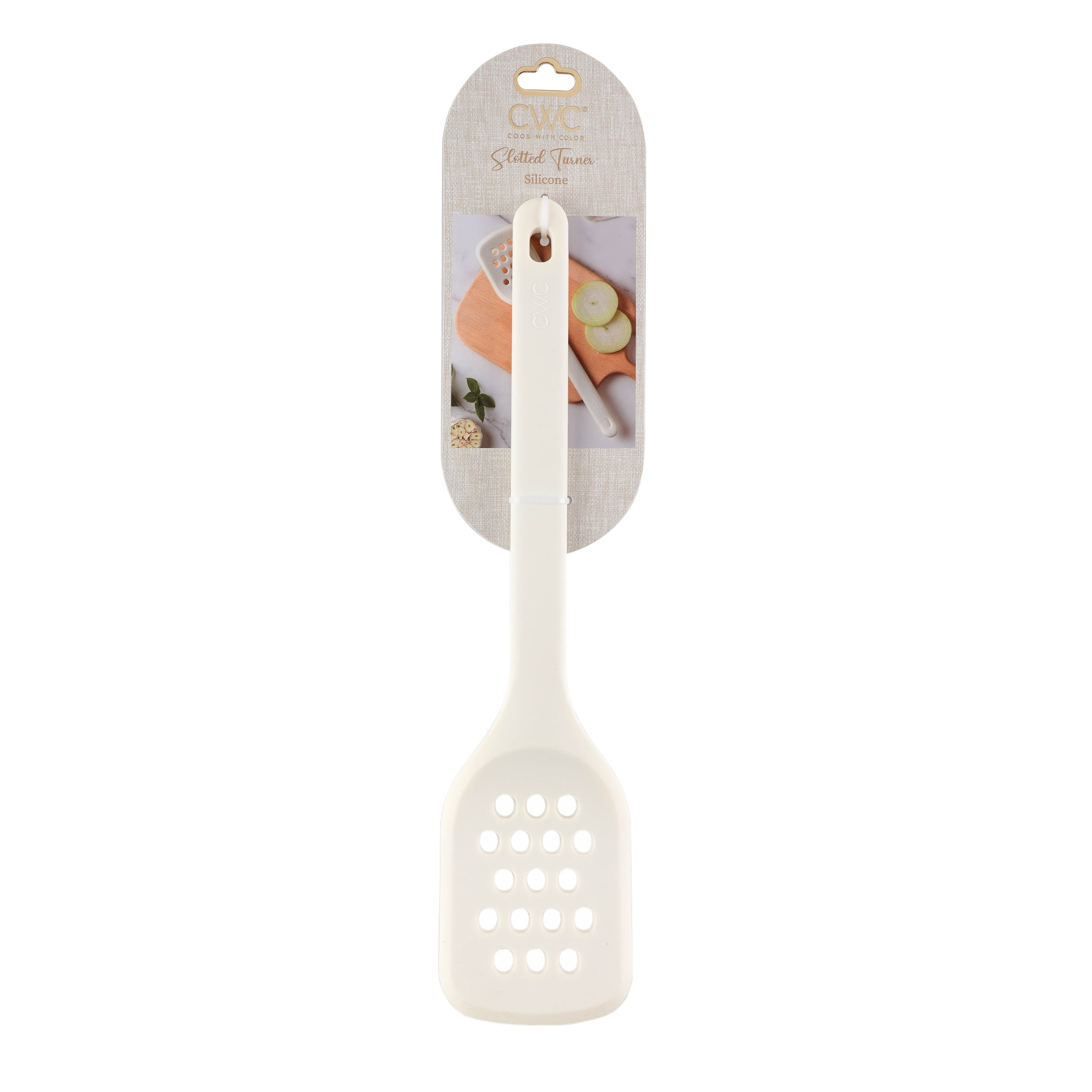 Cook with Color Slotted Turner – Heat-Resistant & Non-Stick Safe
