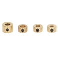 thumbnail image 4 of Drill Bit Stop Collar, Brass Easy To Install High Hardness Precise Stop Bit Collar Set Fast Positioning 4PCS  For Woodworking, 4 of 8