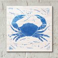 thumbnail image 4 of Epic Art 'Sea Creature Crab Blue' by Courtney Prahl, Acrylic Glass Wall Art, 12"x12", 4 of 8