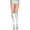 Silver, variant on Women's 5879-SILVER Wet Look Knee High, Silver