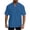 Blue, variant on Mens Henley Shirt Big And Tall Breathable Eyelet T Shirts Cozy Loose Short Sleeve Summer Tees Light Blue S