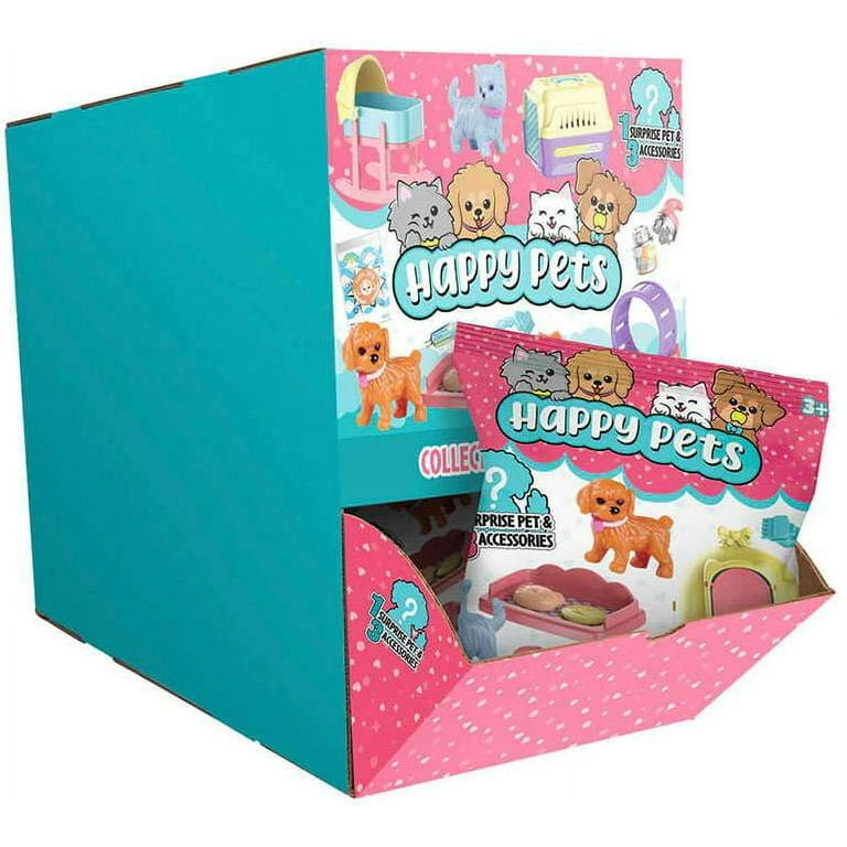 Happy Pets Mystery Pack (1 Surprise Pet & 3 Accessories) - Walmart.com