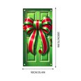 thumbnail image 3 of Seyotauo Christmas Door Cover Christmas Gift Box Door Banner Snowflake Door Hanging Cover Christmas Photography Backdrop Decoration for Xmas New Year Party Indoor Outdoor Decor, 71 x 35 Inch, 3 of 6