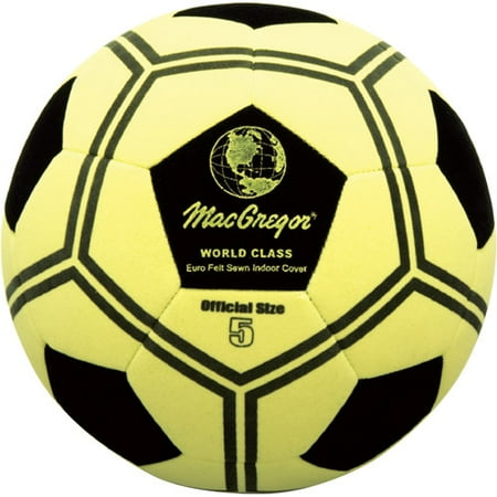 MacGregor Eurofelt Indoor Soccer Ball, Size 5