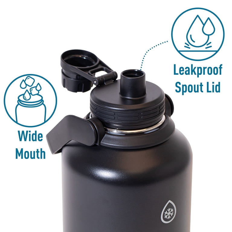 ThermoFlask 64 oz Double-Wall Insulated Stainless Steel Water
