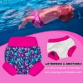 thumbnail image 2 of BIG ELEPHANT Baby Swim Diapers 3pcs, Reusable Adjustable Washable Waterproof Swimming Diaper for Boy's and Girl's, 5T, 2 of 5