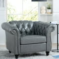 thumbnail image 2 of One - Person Sofa for Living Room | Pocket Springs for a Cozy Feel | Soft and Durable PU Leather | Handles Stain Issues Smoothly, 2 of 5