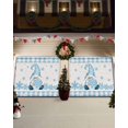 thumbnail image 3 of Garage Door Banner Cover 7 x 16 ft, Christmas Gnome Snowflake Blue and White Buffalo Plaid Christmas Garage Door Decorations Holiday Christmas Backdrop Decor for Winter New Year Xmas Party, 3 of 6