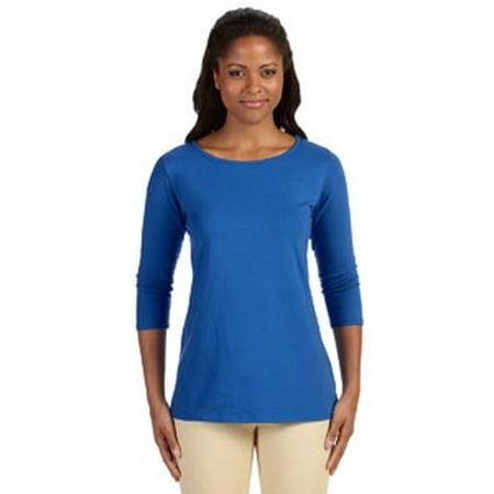 Ballet Womens Shirt - Devon & Jones Ladies' Perfect Fit™ Ballet Bracelet-Length Knit Top