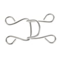 thumbnail image 3 of simhoa Sew-On hook and eye Closure Clasp Hook Sewing DIY Craft Embellishment #3 Pack of 10 Set, 3 of 5