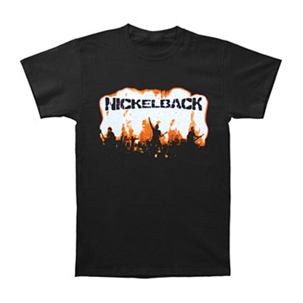 Nickelback - Nickelback Men's Flame Photo 09 Tour T-shirt Black - Walmart.com - Walmart.com