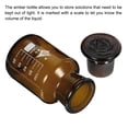 thumbnail image 4 of Unique Bargains 125mL Amber Reagent Media Graduated Borosilicate Glass Storage Bottle Amber Cap, 4 of 5