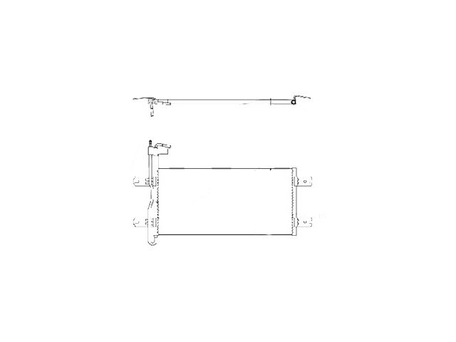Sunbelt Automatic Transmission Oil Cooler For 2005-2015 Nissan Armada 5.6L - Direct Replacement Part NI4050103