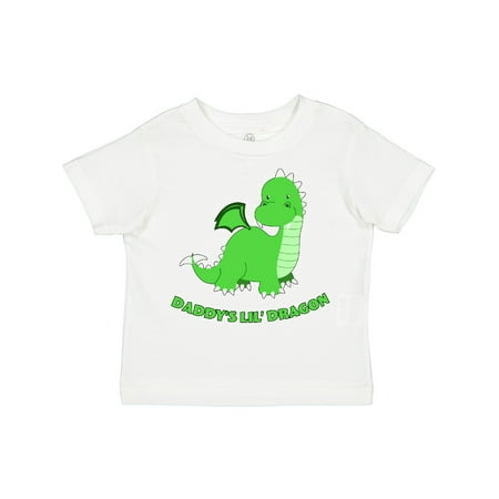 

Inktastic Daddy s Lil Dragon Cute Green Dragon Gift Toddler Boy or Toddler Girl T-Shirt