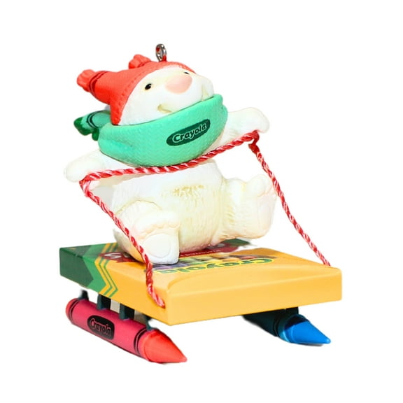 Hallmark Ornament: 2011 One Colorful Sled | QXI2629 | Crayola