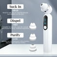 thumbnail image 3 of Blackhead Remover Vacuum - Black Head Remover for Face with Camera, 3 Suction Power Facial Pore Cleaner - USB Rechargeable Blackhead Vacuum Kit for Women & Men, 3 of 6