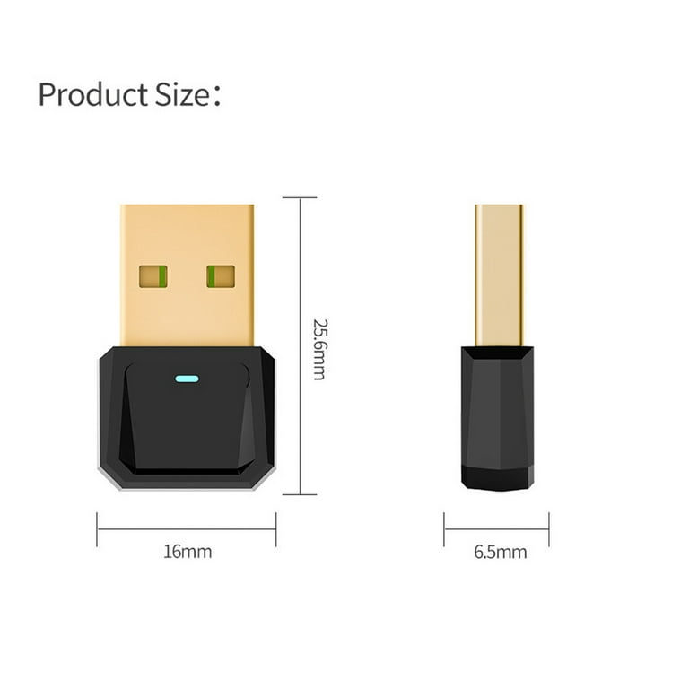 Visland Bluetooth for PC, 5.0 Bluetooth Dongle Receiver Support 10/8.1/8/7/XP for Desktop, Laptop, Mouse, Keyboard, Printers, Headsets, PS4/ Xbox Controllers - Walmart.com