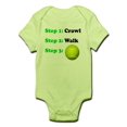 thumbnail image 1 of CafePress - Crawl Walk Tennis Body Suit - Baby Light Bodysuit, 1 of 1