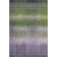 thumbnail image 2 of Addison Rugs Mayfield Premium Machine Washable Transitional Squares Olive Rectangle Rug, 3' x 5', 2 of 7