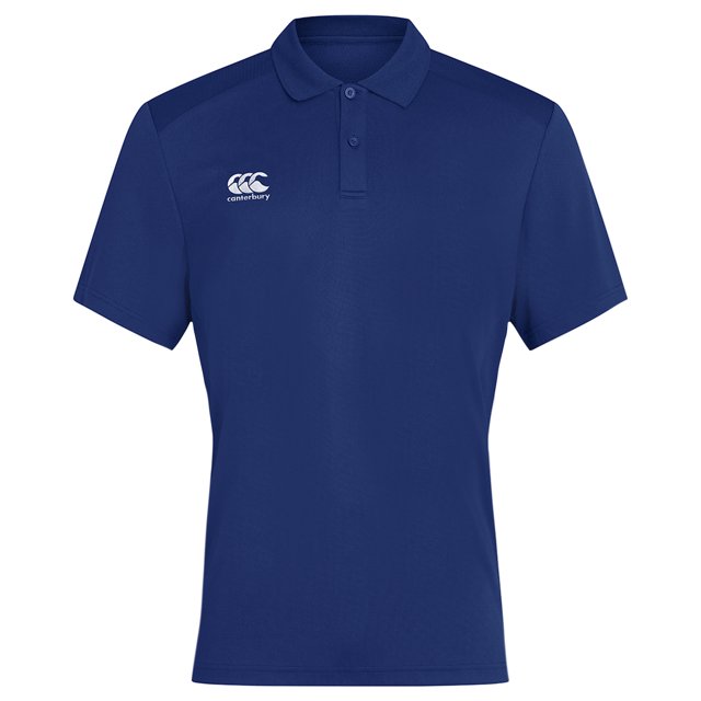 Canterbury - Polo Club Dry para Hombre (Azul Real)