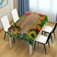 thumbnail image 6 of SKYSONIC 60"x120" Square Tablecloth with Autumn Fruits and Vegetables Prints, Anti-Wrinkle and Smooth Table Cloth for Kitchen/Home Party Decoration, 6 of 7