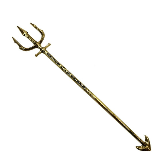 Factory Entertainment KUZOS Die Cast Aquaman Trident Collectible - 5.25 inch Metal Miniature