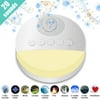 White Noise Machine for Sleeping, EEEkit Baby Sound Machine with Night Light, 20 Soothing Sounds, Timer and Memory Function