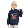 thumbnail image 5 of fnnxnal Toddler Hoodie 4T Navy - 100% Polyester Soft Quick-Drying, Machine-Washable for Ages 2-8, Great for School & Playdates, 5 of 5