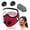 Burgundy, variant on Reusable Carbon Filter Dust Mask, Adjustable Safety Goggles, 5 Layer Respirator Kit, Breathable Protection, Woodworking Painting