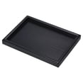 thumbnail image 1 of Uxcell Wood Serving Tray Rectangular Platter Tea Coffee Snack Candle Plate for Home Kitchen 10x7 Inch, 1 of 6