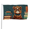 thumbnail image 1 of Castor Bandera impresa con temática, regalo perfecto para fanáticos, amigos y familiares, y adecuada para actividades al aire libre e interiores, decoraciones de fiesta. 90 cm × 150 cm., 1 of 6