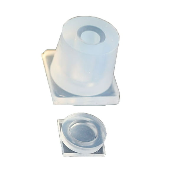 3D Jar Resin Mold Set Soft Silicone Mold Resin Storage Container Mini Cylinder Bottle Supplies for Jewelry Making Tools