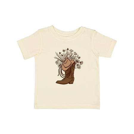 

Inktastic Cowgirl Rodeo Western Boot Gift Baby Girl T-Shirt