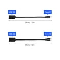 thumbnail image 2 of Amdohai OTG Cable USB C/Micro USB to USB Adapter USB C/Micro USB Male to USB 2.0 Female Adapter for Graphics Drawing Tablet U-Disk, 2 of 8
