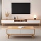 thumbnail image 2 of Lowboard Retro Tv Table Mobile Mount Rack Console Cabinet Tv Stand White Living Room Bench Suporte Para Tv Living Room Furniture My Lux Decor Round, 2 of 15