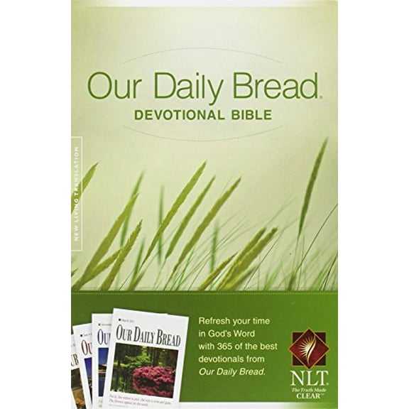 Pre-Owned Our Daily Bread Devotional Bible-NLT (Paperback) 1414361963 9781414361963