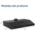thumbnail image 3 of Campana Extractora Bluelander de Acero Inoxidable 110 V, Salida de Aire y Filtro de Carbón Activado, Campana para Cocina 60 cm, 3 of 5