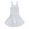 thumbnail image 2 of iiniim Kids Girls Ballet Dance Tutu Dress Shiny Dancer Printed Gymnastic Workout Leotard Dancewear, 2 of 7
