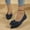 Navy, variant on Wide Width Flats for Women Comfortable Spring and Summer Casual Versatile Work Shoes