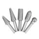 thumbnail image 3 of 5 PCS RABR RASP RASP MADERA PLÁSTICO TALLADO DE PLÁSTICO TALADRO DE CARPINTERÍA DE MADERA 1/4 PULGADAS CAMISETA REDONDA DE CINCEL EN LIBER CABEZAL DE MOLIENDA PARA CARPINTERÍA, 3 of 7