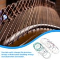 thumbnail image 2 of LOVEVER 63 Pcs Guizhen Strings Mini Pièces Durables Musique Fil d'Acier Instrument à Cordes le Noyau Nylon, 2 of 6
