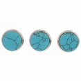 thumbnail image 1 of 3 Pcs Buttons Valve Finger Trumpet Cap Screw Cover,Light Blue, 1 of 5