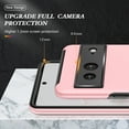 thumbnail image 7 of Elehold Layer Hybrid Rugged Case for Google Pixel 7 6.3 inch Hard PC and Soft TPU with Metal Ring Folding Kickstand Shockproof and Magnetic Car Mount Durable Dual Protective Phone Case,Rosegold, 7 of 7