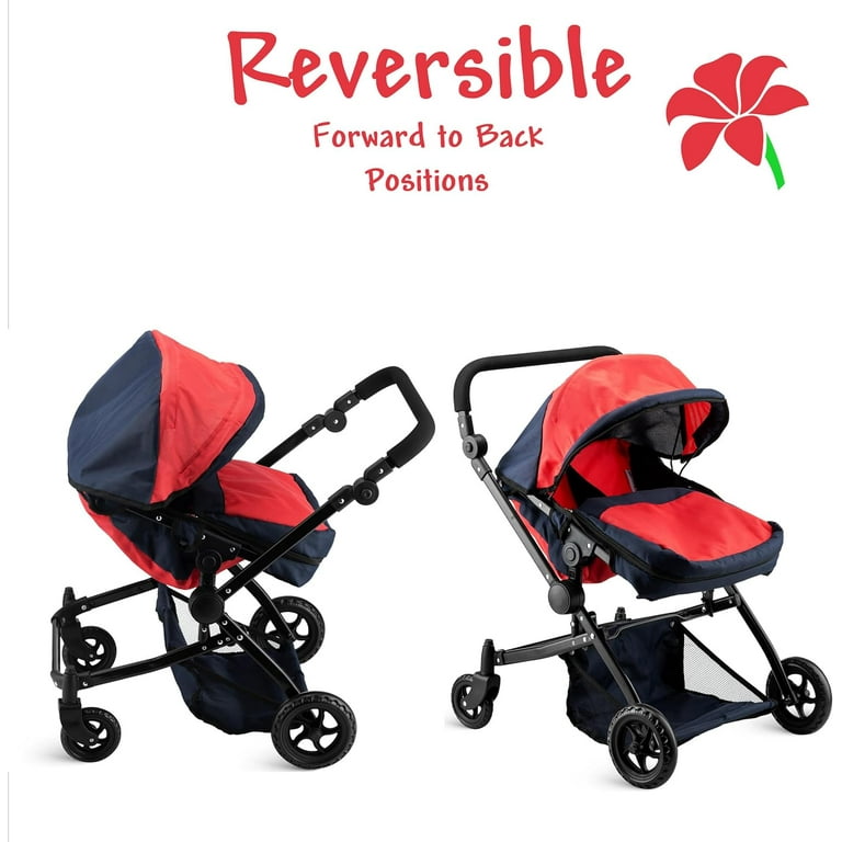 Extra tall doll stroller hotsell