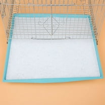 OATIPHO 100pcs Pet Cage Paper Liners Bird Cage Mats Thick Odorless Design Meticulous Cutting