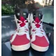 thumbnail image 5 of A i r-Jor-dan Retro 6 OG Carmine 2021 Size 12 White Black CT8529-106, 5 of 6