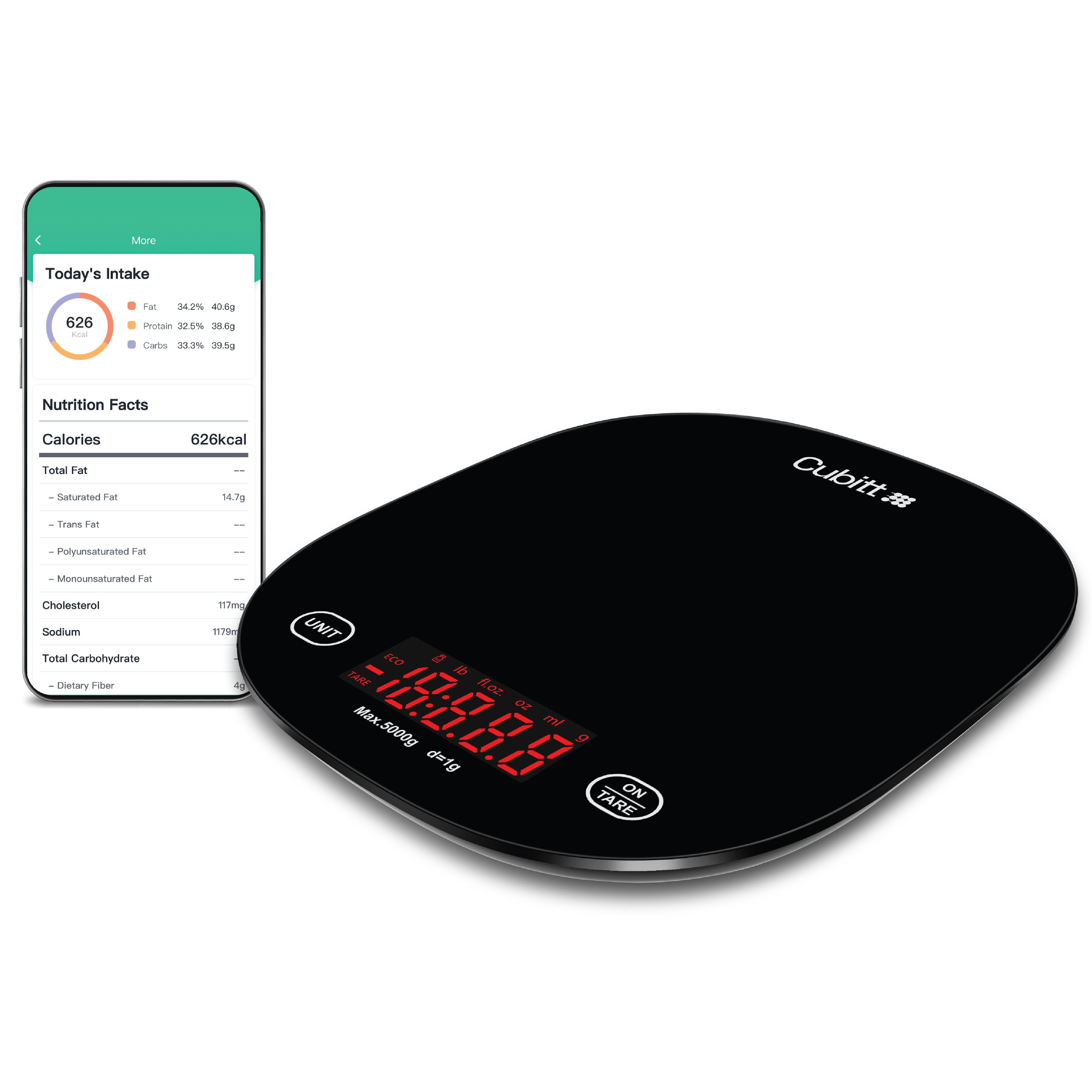 Smart Kitchen Scale Bluetooth APP Electronic Scale Digital Food Weight –  Kitchen Groups