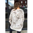thumbnail image 2 of Women's Gray Leafy Camo Sweatshirt – Casual Daily Wear with Exposed Seams [ZhiHiMeRi] | XL, 2 of 10