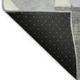 thumbnail image 5 of Addison Rugs Mayfield Premium Machine Washable Transitional Geometric Taupe Rectangle Rug, 10' X 14' Machine Washable Transitional Geometric Taupe Oversized Sherpa Throw Blanket, 5 of 7