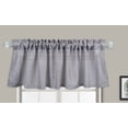 thumbnail image 2 of Aiking Home Pure 100% Faux Linen Window Valance - Size 56 inch x 16 inch, Light Grey, 2 of 4